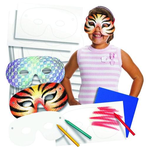 COLOR-IN MASKS, 40 PACK