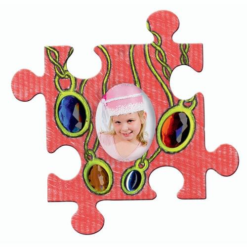 PICTURE FRAME PUZZLE PIECES 9" x 9, 30 PACK