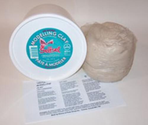 SELFSET MODELING CLAY, 5 LBS