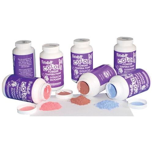 FUNSTUFF POWDER TEMPERA PAINT 500 G, BROWN