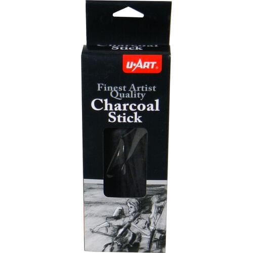 WILLOW MEDIUM CHARCOAL STICKS, 50 BOX