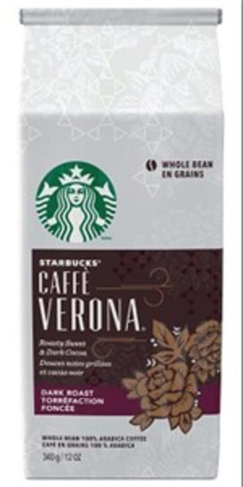 Starbucks Caffe Verona Whole Beans - Dark Roast 340GM