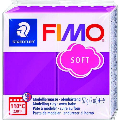 Staedtler FIMO Soft Modeling Clay 57g, Purple