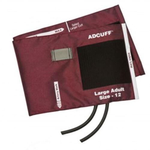 Large Adult Cuff, 2-Tube (Burgundy)