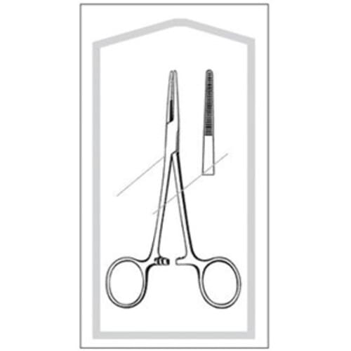 Econo Sterile Disposable Kelly Hemostatic Forceps Straight Serrated 5.5"
