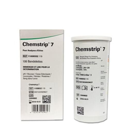 Chemstrip 7 100/bx Replaces Chemstrip 5L