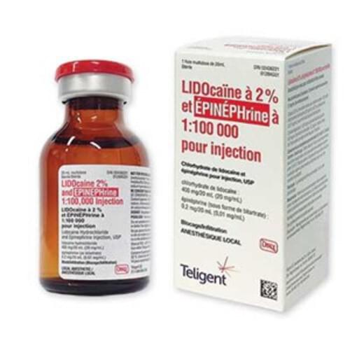 Lidocaine 2% with Epinephrine with Preservative 20mL