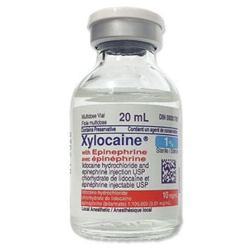 Xylocaine 1% With Epinephrine 20ml Vial - with preservative