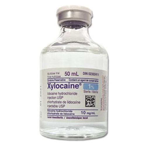 Xylocaine 1% Plain 50cc - with preservative