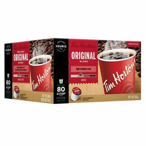 Tim Hortons Single-serve K-Cup Pods, 80-pack