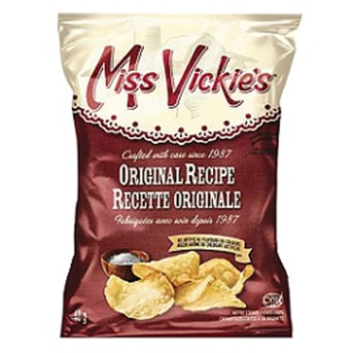 Miss Vickies Chips. 40 g bag, 40/cs