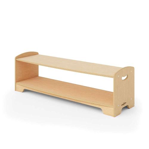 Seoras 1-Level Open Back Shelf with Casters