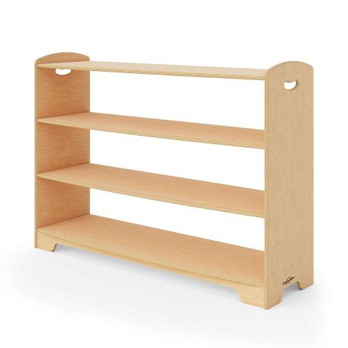 Seoras 3-Level Open Back Shelf with Casters