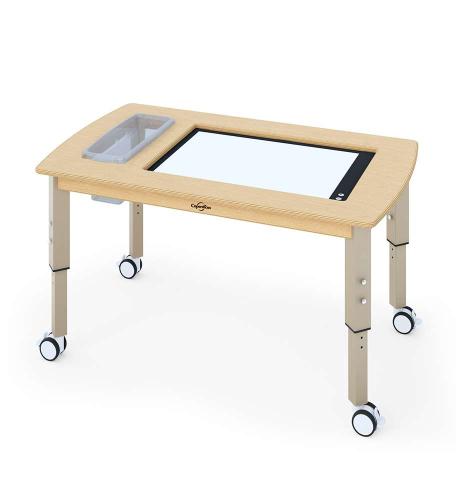Seoras Birch Sensory Light Table Base Model (with Casters)