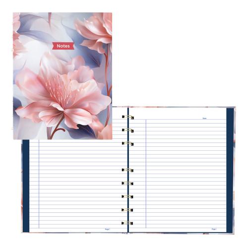 Blueline Pink Ribbon NotePro Fashion Notebook - Pink Spring