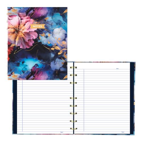 Blueline NotePro Fashion Notebook - Midnight Floral