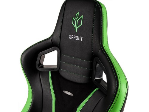 noblechairs Epic Gaming Chair - PU Faux Leather - Sprout Edition - Gaming Chairs - NBLNBLPUSPE001