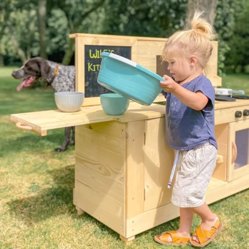 Outdoor XL Wooden Mud Kitchen - Outdoor Play - DMSCE383