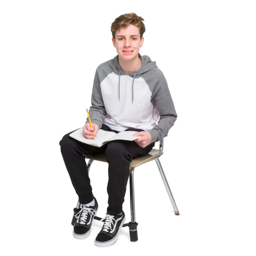 Bouncyband Middle School Chair Band - Black - Active Seating - BBACMBK