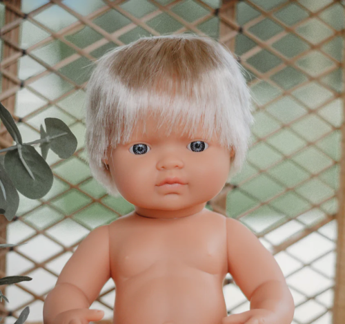 Caucasian Baby Doll - Blonde Boy - Dolls & Accessories - MEC31051