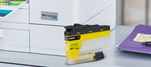 Brother Genuine LC406YS Standard-Yield Yellow Ink Cartridge - Ink Cartridges & Printheads - BRTLC406YS