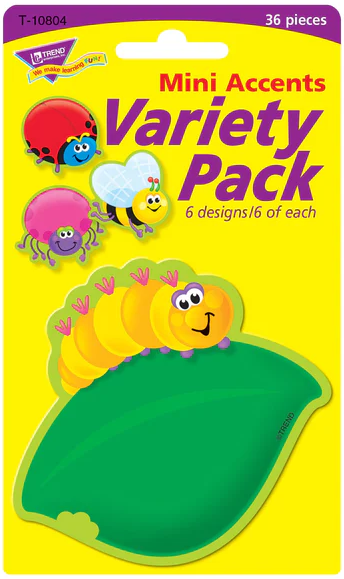 Mini Accents Variety Pack - Bugs - Accents - TEPT10804