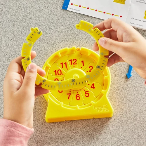 Numberline Clock Classroom Kit - Time - HDM92288