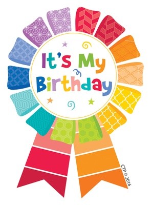 It's My Birthday Badges