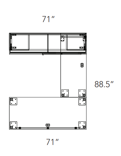 Levels 14 U-Group - U-Shape - HDL-LEVEL14