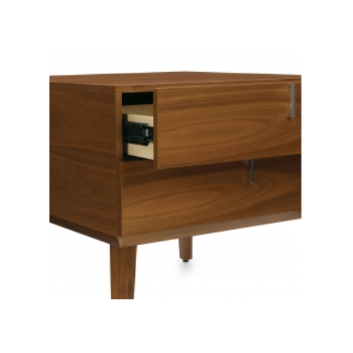 Corby Wood Vaneer Desk Suite - Home Office SOHO - C-101