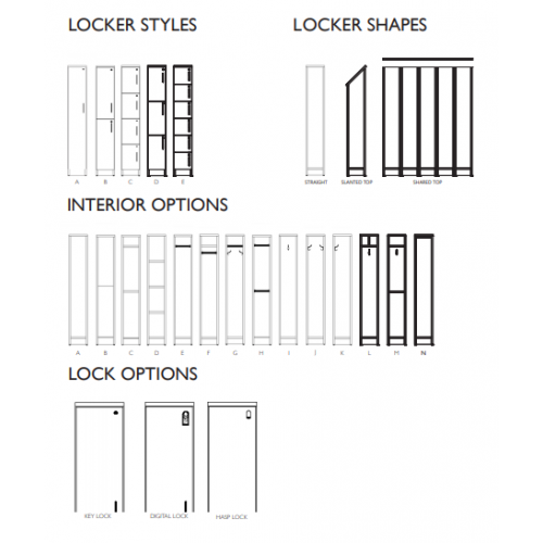 Lockers Custom Design Designer Customized Lockers - Custom