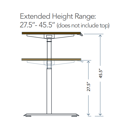 Height Adjustable Table 30"x72" (Best Value Brand) - Height Adjustable Tables - NL72302QHT