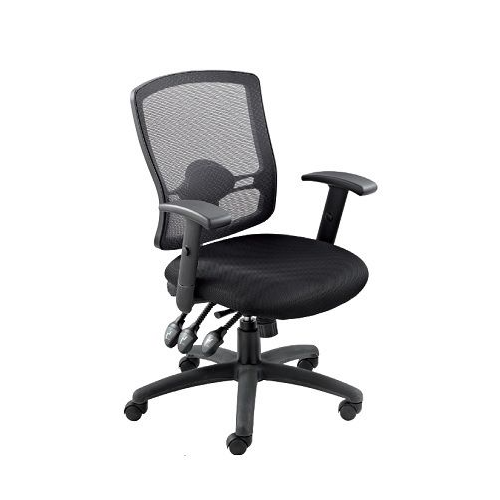 Regalia Ergonomic Black Chair OTG10892 (Temp. Sold out-Due Mid April)