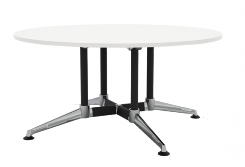 Modulus 60" Round Table White - Training Room Tables - WS48MT150R/W