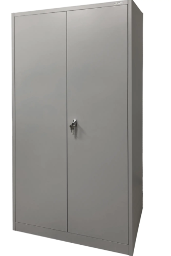 Storage Cabinet, Steel, 4 Shelves, 78" H x 36" W x 24" D, Grey - Storage Cabinets - SCN-FN426