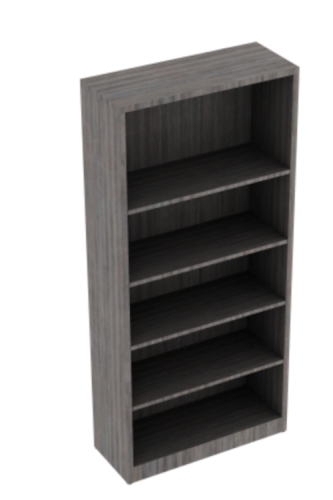 Bookcase Ionic Series 66" High ACJ - Wood Veneer Bookcases - GLBML66BCACJ