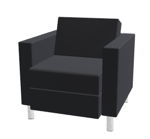 Arm Chair 7875 Dark Grey