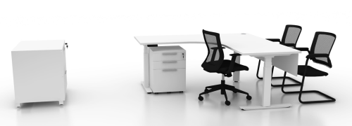 Agile 90 Single Desk Private Office