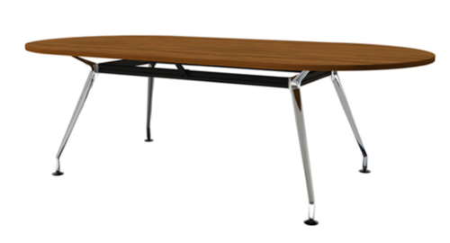 UPSCALE TABLE 96"X48" Chrome Legs Racetrack