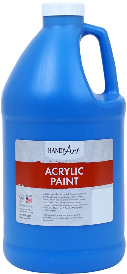 Handy Art Student Acrylic Paint - Cobalt Blue - 64 oz