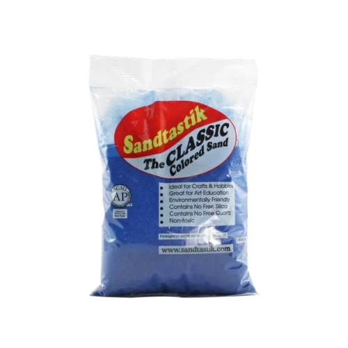 Sandtastik Classic Coloured Sand 2 lbs - Blue