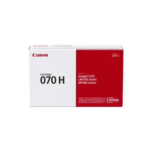 Canon 070 Toner Cartridge - High Capacity - Black