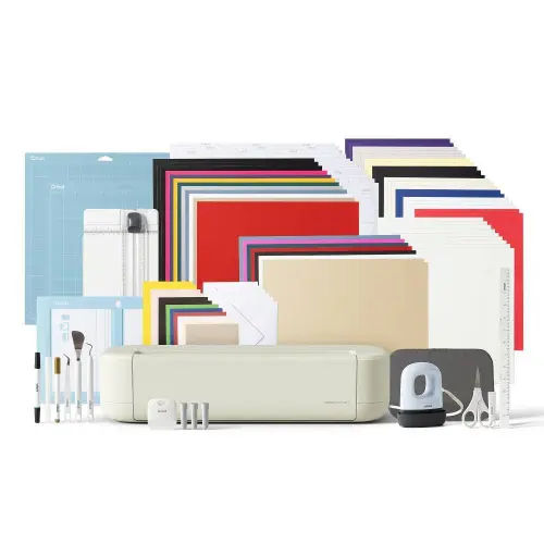 Cricut Explore 5 Cutting Machine + Ultimate Bundle Cream