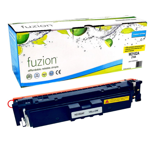 fuzion compatible toner for an HP W2102A (210A) - Yellow
