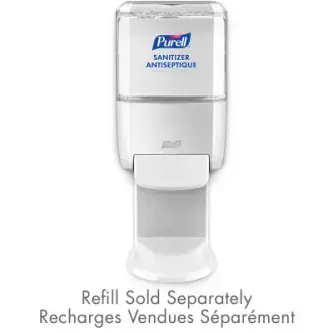 PURELL ES4 Hand Sanitizer Dispenser - Manual - 1.20 L Capacity - Locking Mechanism, Wall Mountable - White - 1Each