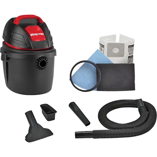 SHOP VAC  Portable Shop Vacuum, Wet-Dry, 2.5 HP, 2.5 US Gal. (9.5 Litres)