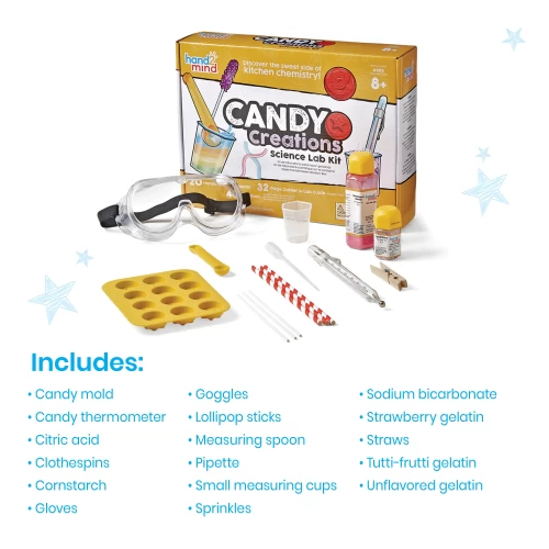 Candy Creations Science Lab Kit - Physical Science - HDM93424