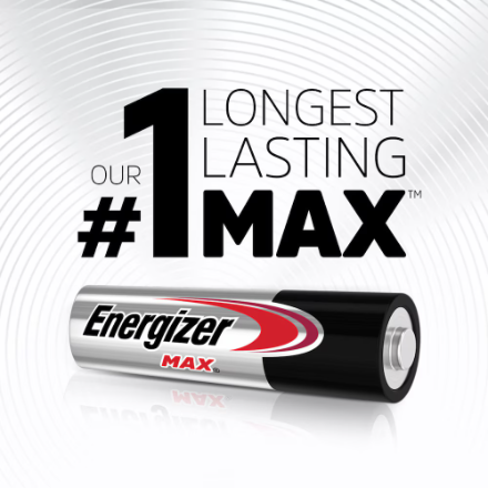 Energizer MAX AA Batteries (36 Pack), Double A Alkaline Batteries - AA Batteries - EVEE91SBP36H