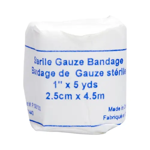 WASIP - Gauze Roll - 2.5cm x 4.5m - 4 / Box - Bandages & Wraps - WASF1001804
