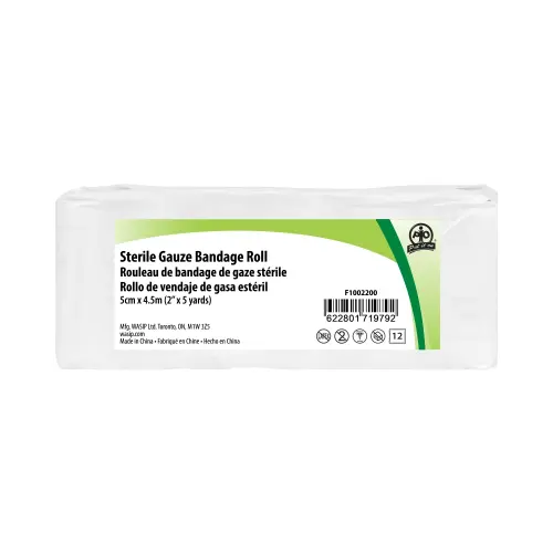 WASIP - Gauze Roll - 5cm x 4.5m - 2 / Box - Bandages & Wraps - WASF1002802